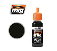 AMMO MIG-0907 Pintura acrílica Gris Base Oscura (17 ml), Multicolor