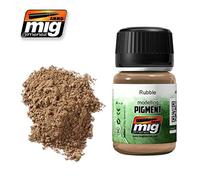 AMMO MIG-3013 Pigmentos (35 ml) Rubbel, Multicolor