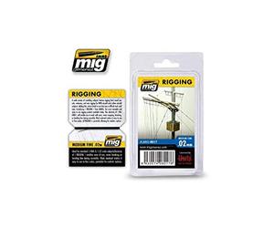 AMMO MIG-8017 - Aparejo de Aparejos (Fino, 0,02 mm), Multicolor