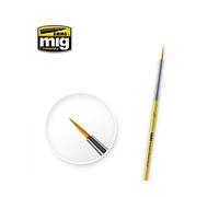 AMMO MIG-8610 5/0 Syntetic - Cepillo Redondo, Multicolor