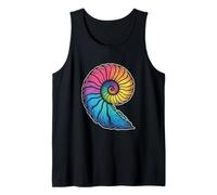 Ammonites De Colores Fósiles Geólogos Prehistóricos Ciencia Camiseta sin Mangas