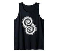 Ammonites Fósiles Prehistoria Geólogos Ciencia Naturaleza Camiseta sin Mangas