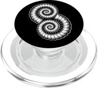Ammonites Fósiles Prehistoria Geólogos Ciencia Naturaleza PopSockets PopGrip para MagSafe