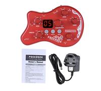 Ammoon PockRock - Procesador multiefectos portátil para guitarra, pedal de efectos, 15 tipos de efectos,