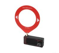 AMNVOLT SI4732 Receptor de radio, ESP32-S3 para chip DSP, pantalla de 1.9 pulgadas, modos AM/FM/LSB/USB, 800 mAh, puerto tipo C, salida de audio Hi-Z (rojo)