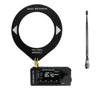 AMNVOLT V4 ATS Mini DSP Radio, Full Band Am FM LSB USB Receiver with Headphone Amplifier & Hi-Z Circuit, 1.9 Inch IPS Screen ESP32-S3 & SI4732 DSP Radio for Travel Walking Hiking Camping