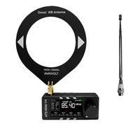 AMNVOLT V4 ATS Mini DSP Radio, Full Band Am FM LSB USB Receiver with Headphone Amplifier & Hi-Z Circuit, 1.9 Inch IPS Screen ESP32-S3 & SI4732 DSP Radio for Travel Walking Hiking Camping