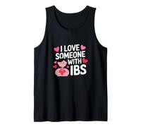 Amo a Alguien con Conciencia sobre el SII Apoyo a la Salud intestinal Aliado Camiseta sin Mangas
