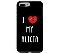 Amo A Alicia Nombre Gracioso Carcasa para iPhone 7 Plus/8 Plus
