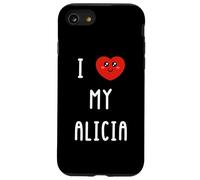 Amo A Alicia Nombre Gracioso Carcasa para iPhone SE (2020) / 7/8
