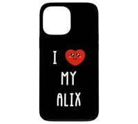 Amo A Alix Nombre Gracioso Carcasa para iPhone 13 Pro MAX