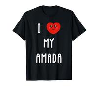 Amo A Amada Nombre Gracioso Camiseta