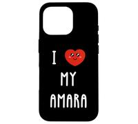 Amo A Amara Nombre Gracioso Carcasa para iPhone 16 Pro