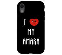 Amo A Amara Nombre Gracioso Carcasa para iPhone XR