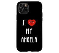 Amo A Angela Nombre Gracioso Carcasa para iPhone 11 Pro