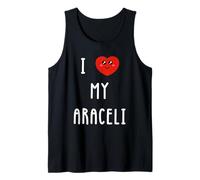 Amo A Araceli Nombre Gracioso Camiseta sin Mangas