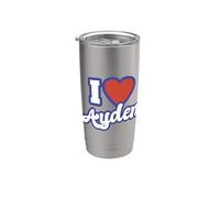 Amo a Ayden Vaso térmico de acero inoxidable de doble pared