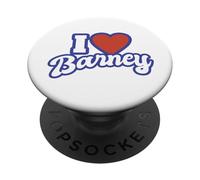 Amo a Barney PopSockets PopGrip Adhesivo