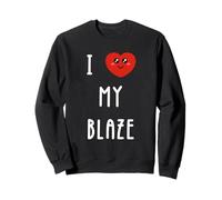 Amo A Blaze Nombre Gracioso Sudadera