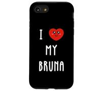 Amo A Bruna Nombre Gracioso Carcasa para iPhone SE (2020) / 7/8