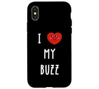 Amo A Buzz Nombre Gracioso Carcasa para iPhone X/XS