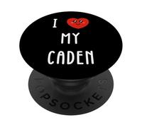 Amo A Caden Nombre Gracioso PopSockets PopGrip Adhesivo