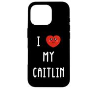 Amo A Caitlin Nombre Gracioso Carcasa para iPhone 16 Pro