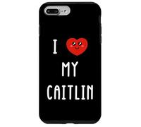 Amo A Caitlin Nombre Gracioso Carcasa para iPhone 7 Plus/8 Plus
