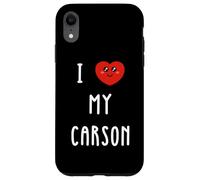 Amo A Carson Nombre Gracioso Carcasa para iPhone XR