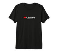Amo a Cézanne Camiseta Premium