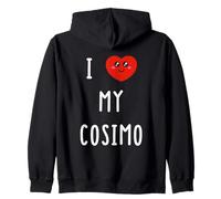Amo A Cosimo Nombre Gracioso Sudadera con Capucha