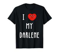Amo A Darlene Nombre Gracioso Camiseta