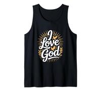 Amo a Dios Camiseta sin Mangas
