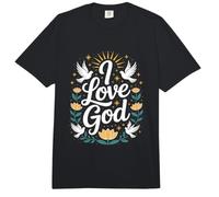 Amo a Dios Devoción Fiel Espiritual Comfort Colors Adult Heavyweight T-Shirt