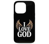 Amo a Dios Fe Inspiradora Carcasa para iPhone 13 Pro