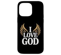 Amo a Dios Fe Inspiradora Carcasa para iPhone 14 Pro MAX