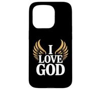 Amo a Dios Fe Inspiradora Carcasa para iPhone 15 Pro