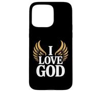 Amo a Dios Fe Inspiradora Carcasa para iPhone 15 Pro MAX