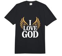 Amo a Dios Fe Inspiradora Comfort Colors Adult Heavyweight T-Shirt