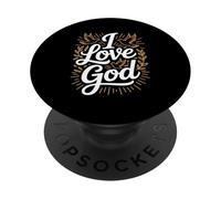 Amo a Dios Palomas Fe Inspiración Espiritual PopSockets PopGrip Adhesivo
