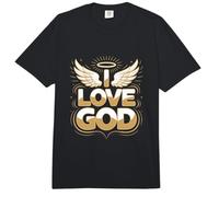 Amo a Dios Religiosa Fe Espiritual Devoción Comfort Colors Adult Heavyweight T-Shirt