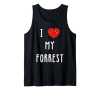 Amo A Forrest Nombre Gracioso Camiseta sin Mangas
