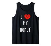 Amo A Honey Nombre Gracioso Camiseta sin Mangas