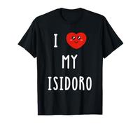 Amo A Isidoro Nombre Gracioso Camiseta