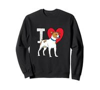 Amo a Jack Russells Sudadera