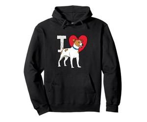 Amo a Jack Russells Sudadera con Capucha
