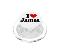 Amo A James I Heart James PopSockets PopGrip para MagSafe