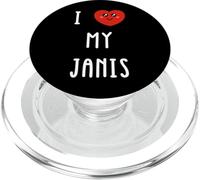 Amo A Janis Nombre Gracioso PopSockets PopGrip para MagSafe