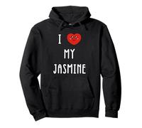 Amo A Jasmine Nombre Gracioso Sudadera con Capucha