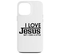 Amo a Jesús, Pero a Veces me callo un Poco Carcasa para iPhone 13 Pro MAX